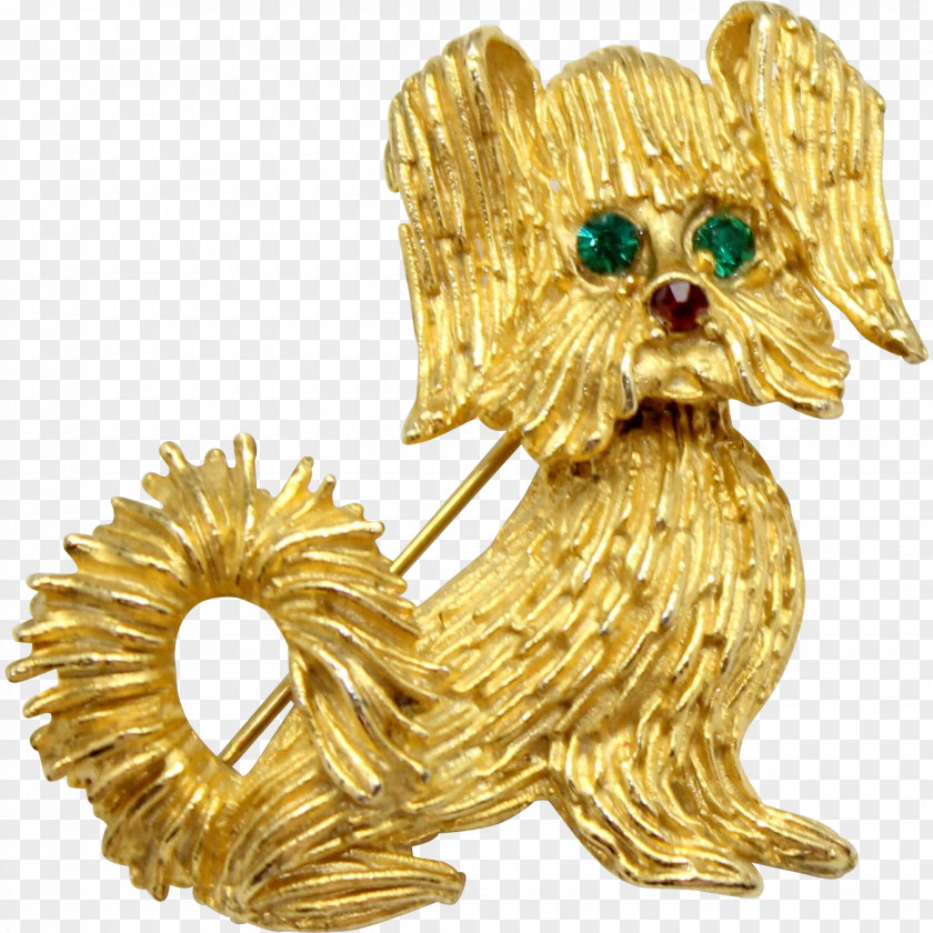 Poodle Dog Jewellery Gold Brooch Canidae PNG