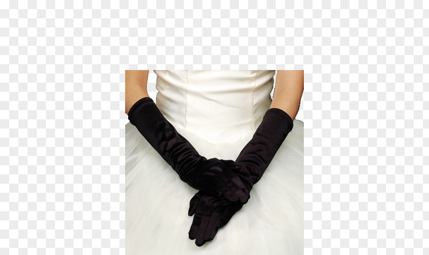 Satin Evening Glove Lace Leather PNG