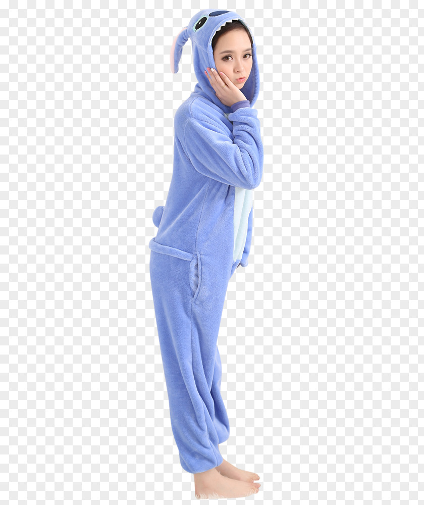 Stitch Angel Pajamas Onesie Nightwear Jumpsuit Costume PNG