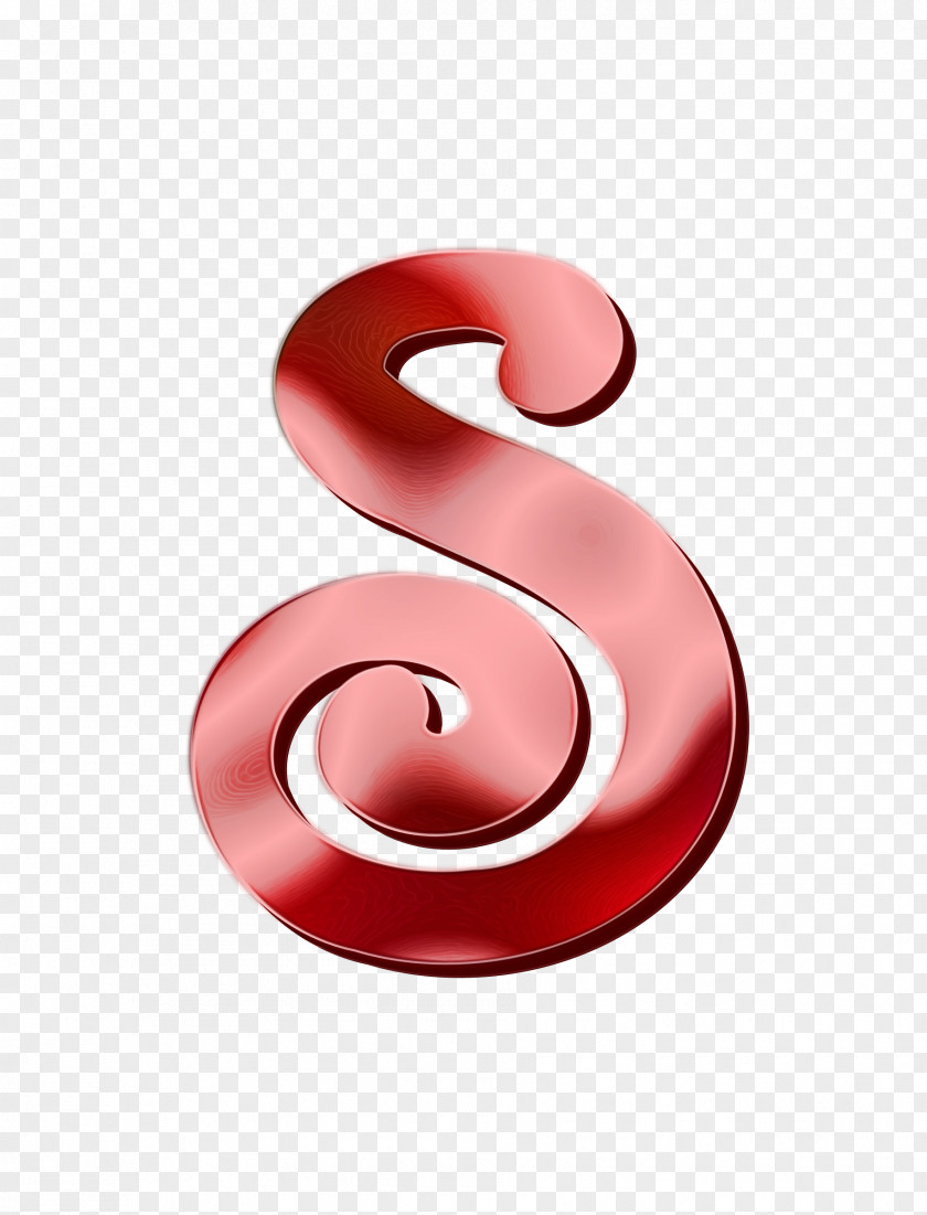 Number Spiral Pink Material Property Font Symbol PNG