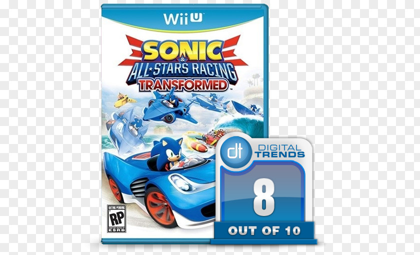 Sonic Allstars Racing Transformed & Sega All-Stars Riders: Zero Gravity Wii U PNG
