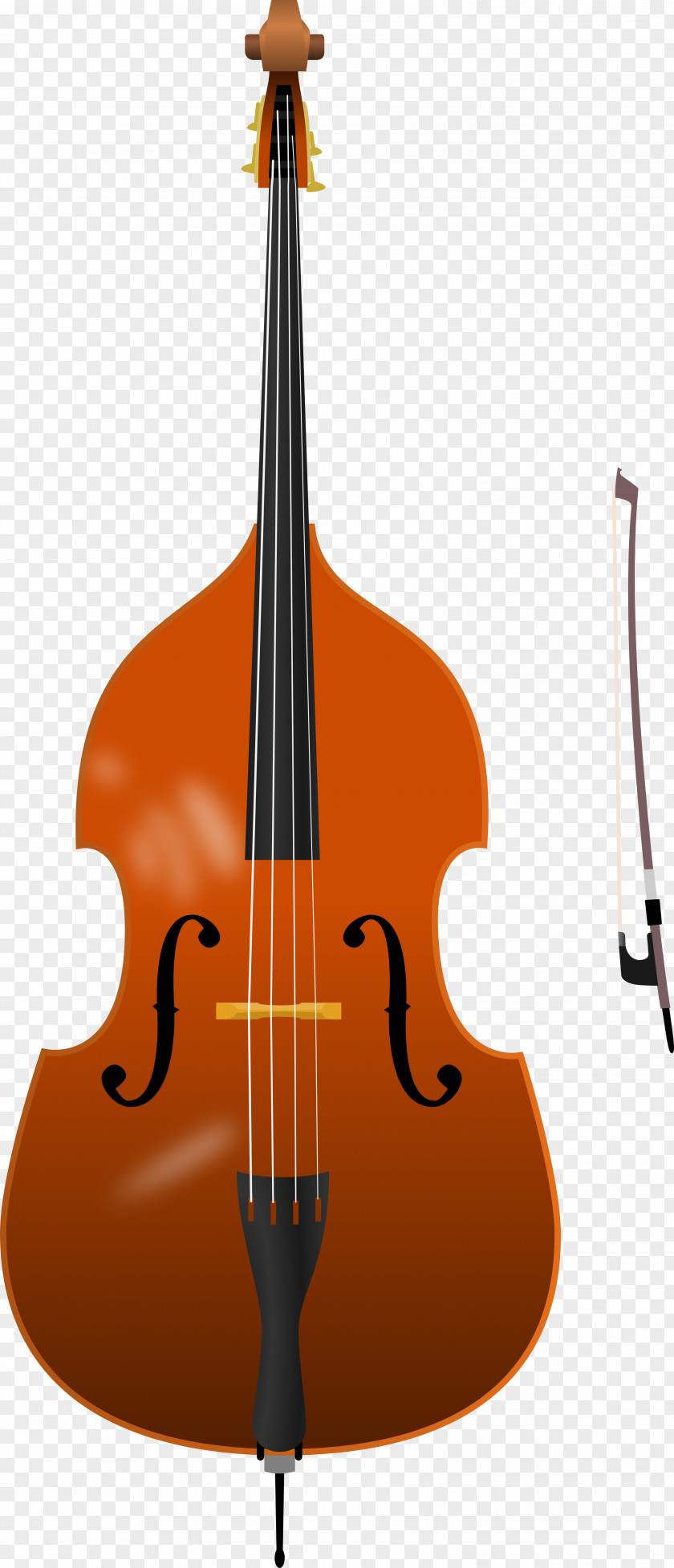 String Bass Cliparts Double Cello Guitar Instruments Clip Art PNG