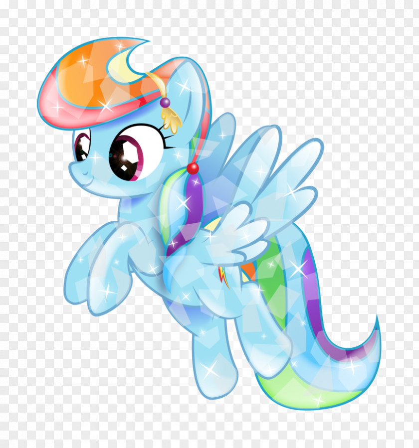 Crystal Rainbow Dash Pinkie Pie Applejack Rarity Twilight Sparkle PNG