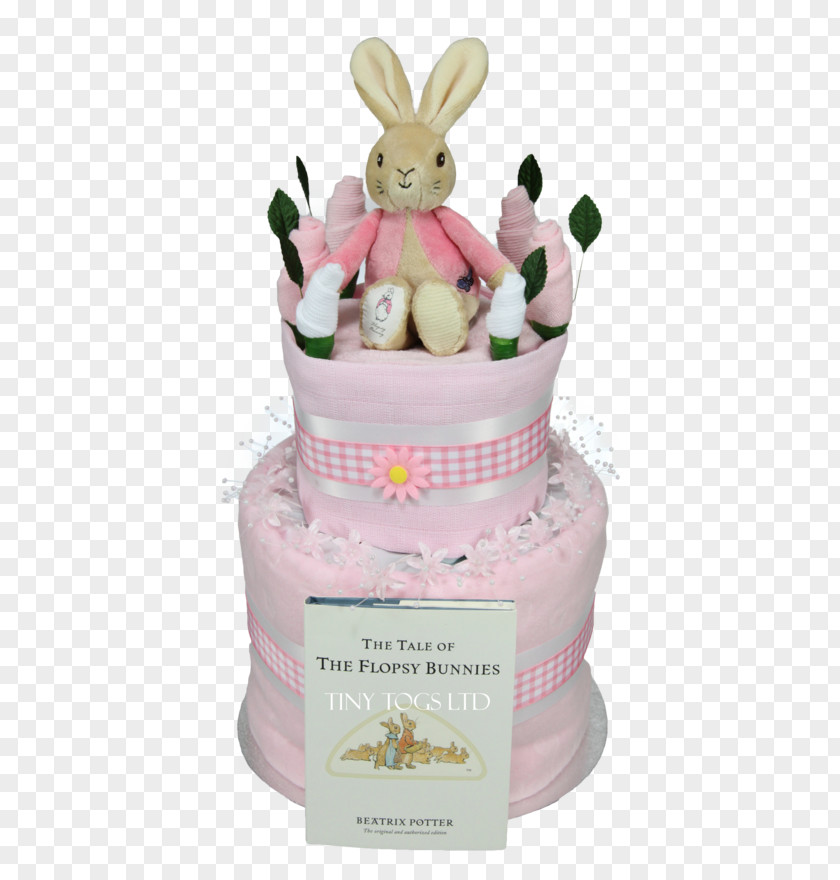 Flopsy Bunny The Tale Of Bunnies Peter Rabbit Diaper Cake PNG