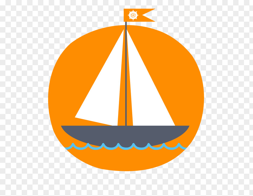 Orange Flag For Boating Sailboat Sailing Ship PNG