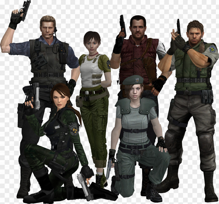 Rebecca Chambers Resident Evil 4 Albert Wesker S.T.A.R.S. PNG