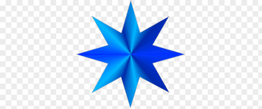 Star Of Ishtar Blue Clip Art PNG