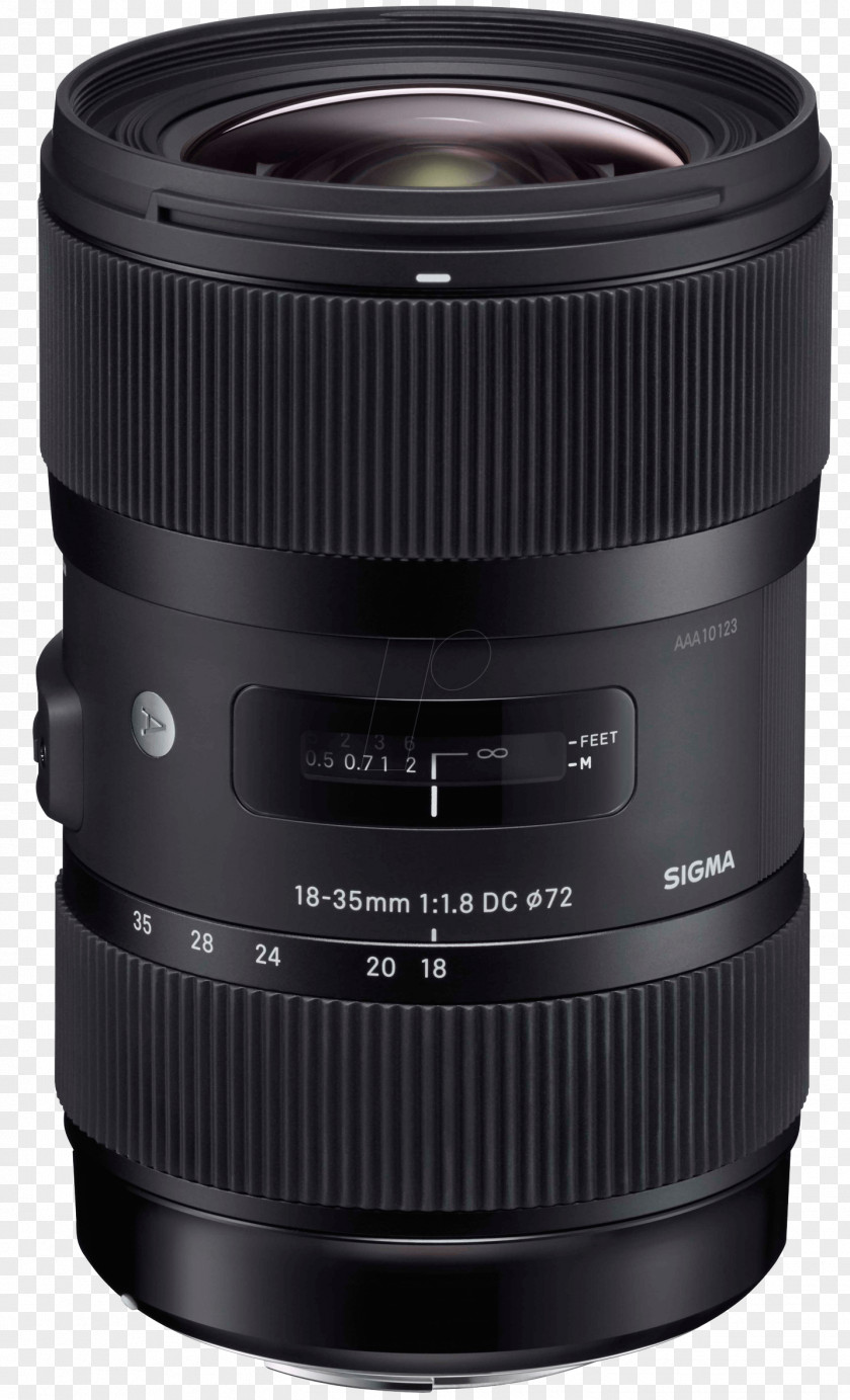 Camera Lens Sigma 18-35mm F/1.8 DC HSM A 30mm F/1.4 EX Canon EF Mount Corporation PNG