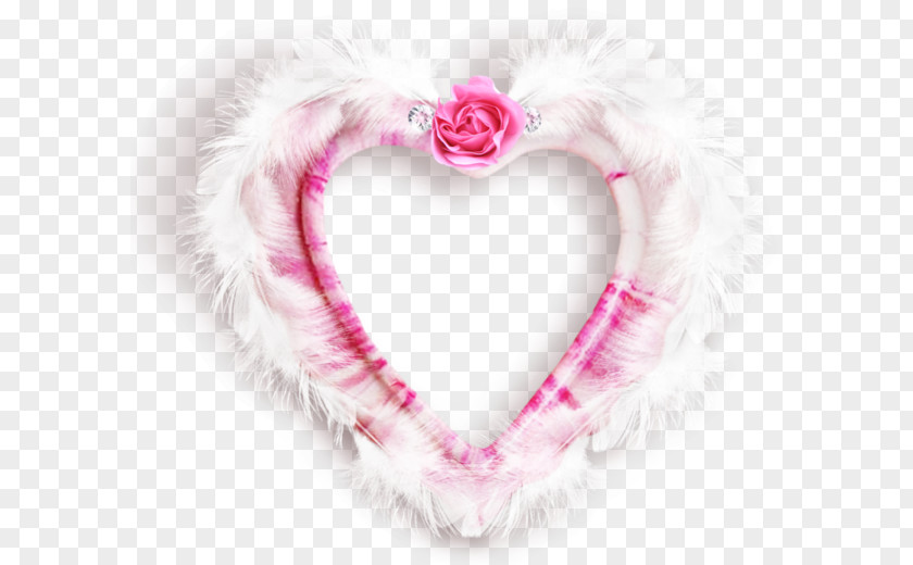 Feather Love Heart Clip Art PNG