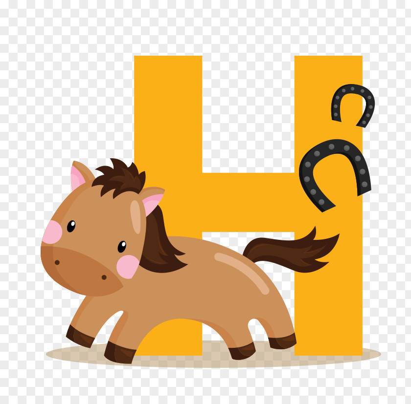 H Horse Clip Art PNG