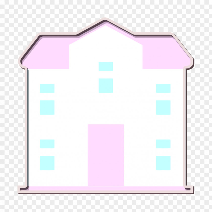 Logo Facade Architecture Icon PNG