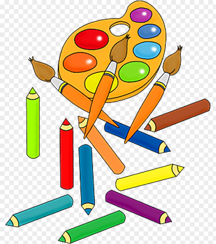 Pencil Clip Art Colored Watercolor Painting PNG