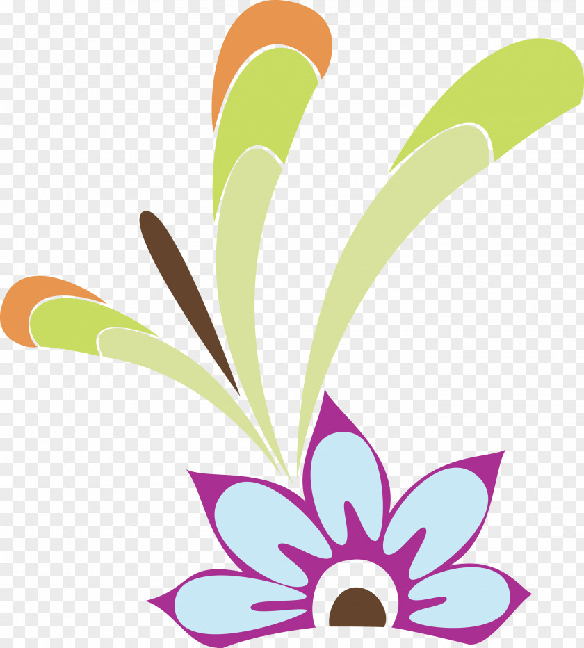 Symbol Floral Design Pavo Pattern PNG