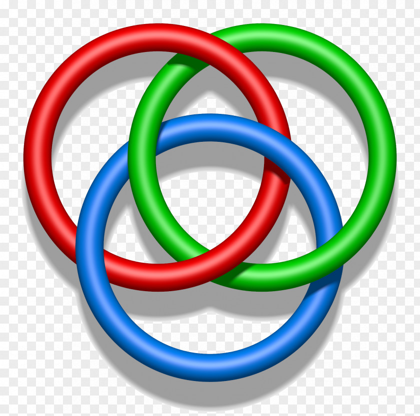 Mathematics Borromean Rings Topology Brunnian Link PNG