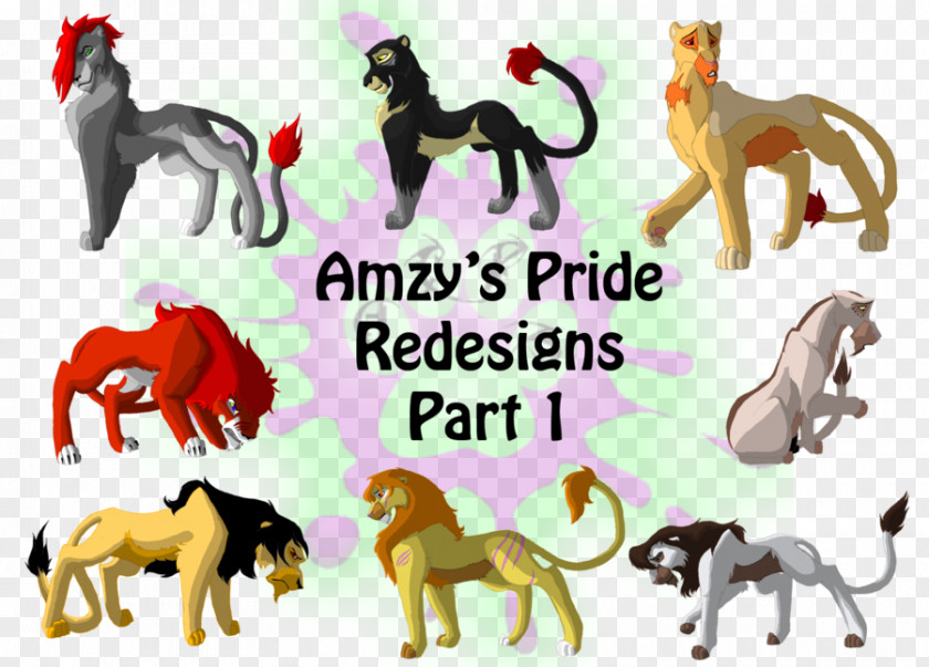 Pride Of Lions Dog Breed Horse Cat PNG