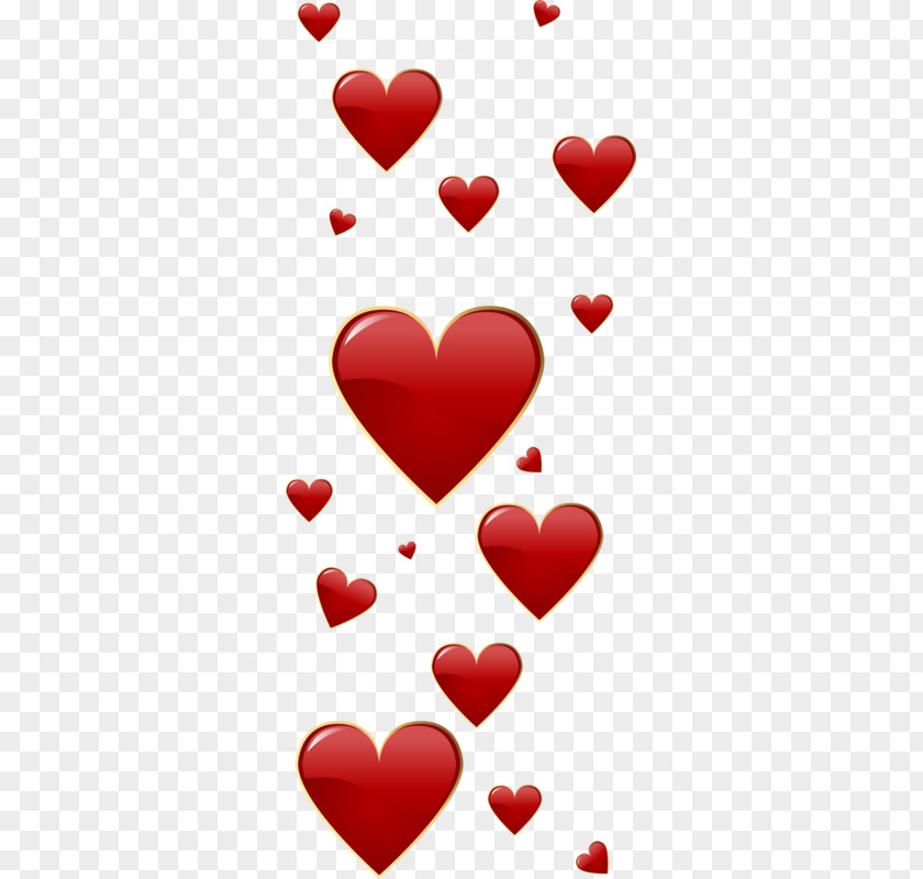 Valentine Hearts Png Image Valentine's Day Heart Clip Art PNG