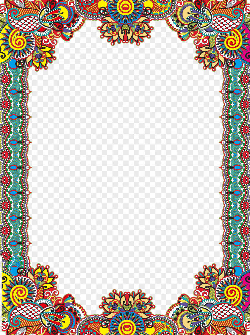 China Wind Pattern Frame Visual Arts PNG