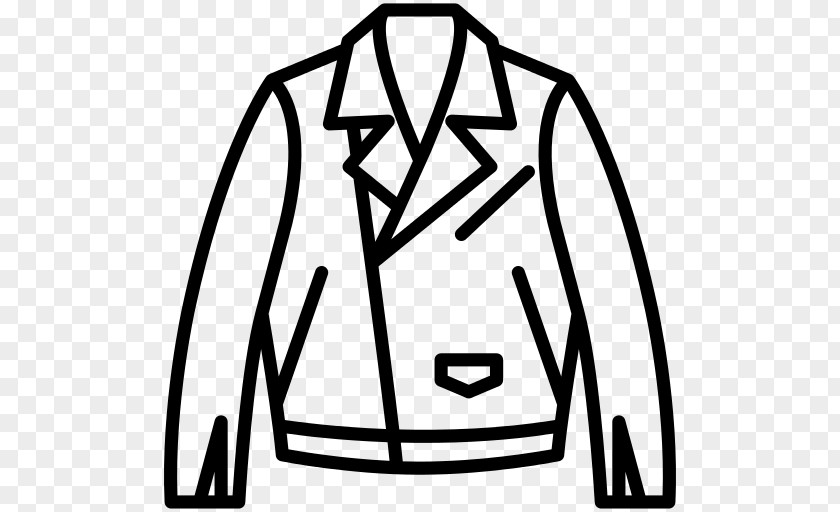 Coat Clipart Leather Jacket Clothing PNG