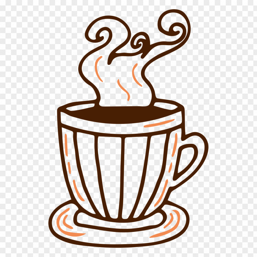 Coffee Cup Tea Illustration PNG