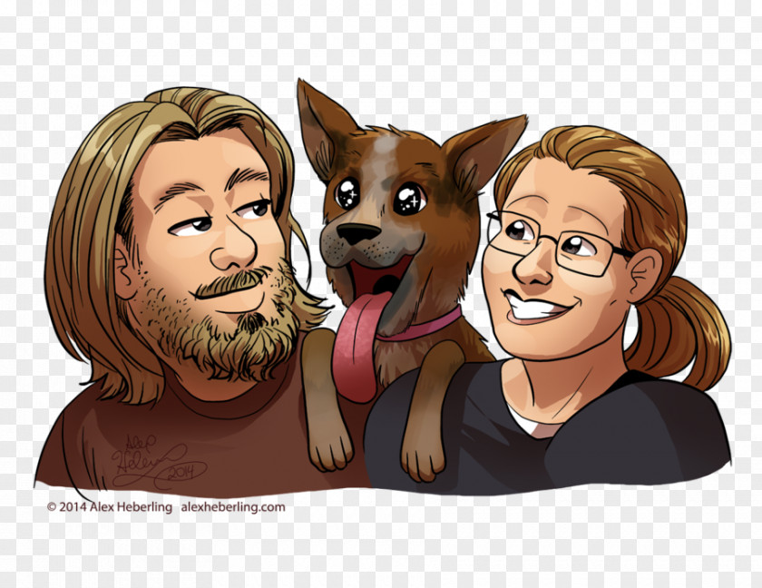 Dog Family Portrait Alex Heberling Puppy PNG