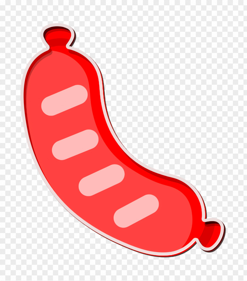 Fast Food Icon Meat Sausage PNG