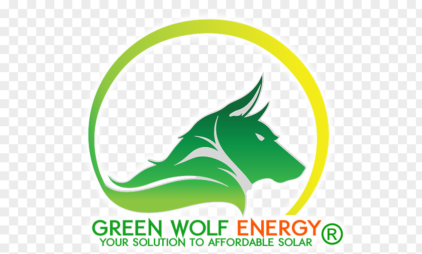 Green Wolf Cliparts Energy, Inc. Dallas Division Solar Energy Power Business PNG