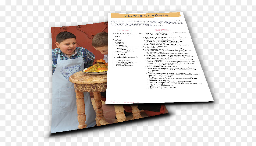 Book Cover Mockup Moroccan Cuisine Couscous Literary Cookbook Recipe PNG