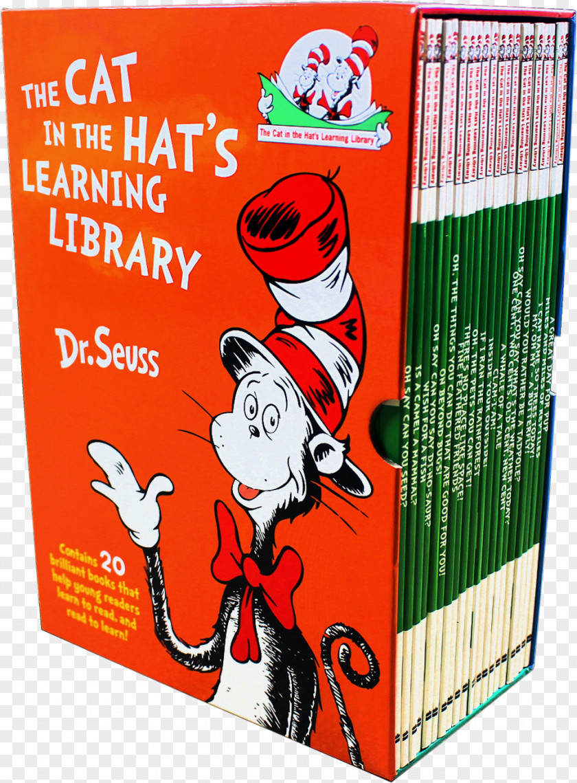 Cat In The Hat Book Picture Dr. Seuss's Beginner Collection PNG