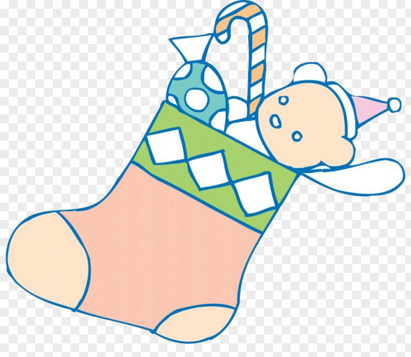 Christmas Stocking Clip Art PNG