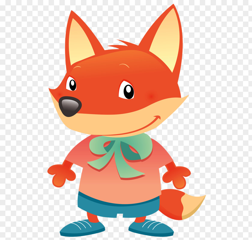 Red Fox Cartoon Animal Royalty-free Illustration PNG