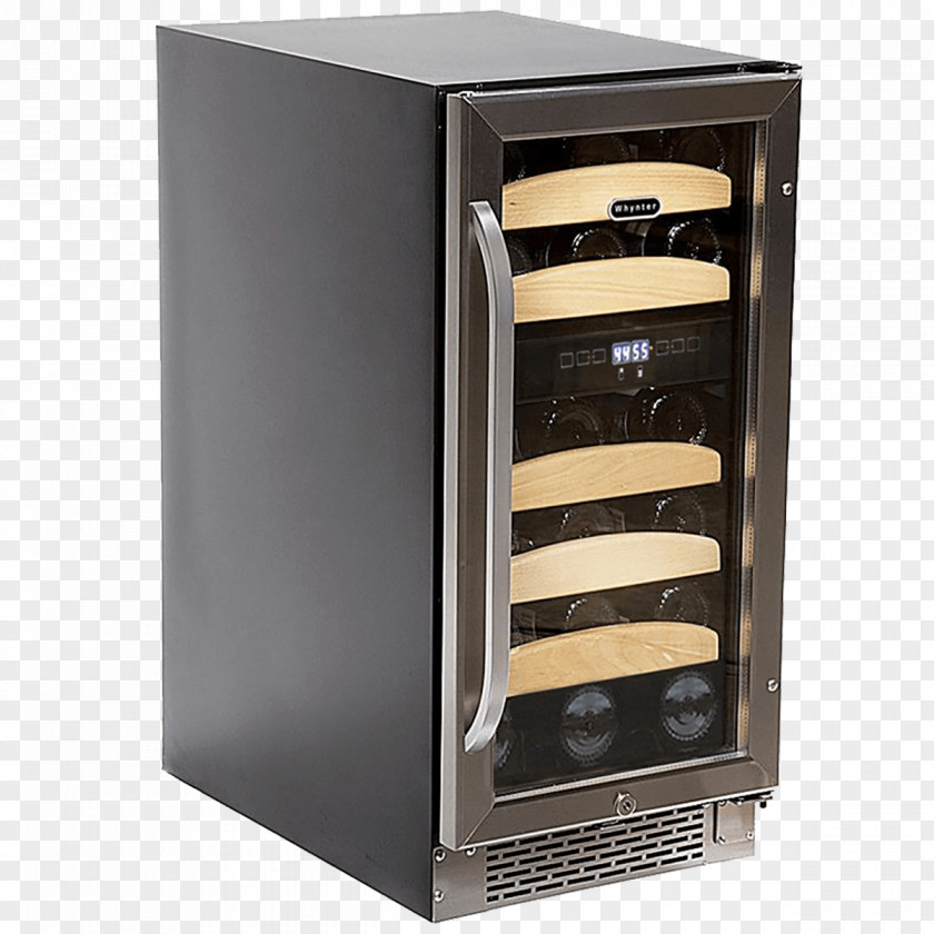 Wine Cooler Whynter 28 Bottle Dual Temperature Zone Built-In Refrigerator BWR-281DZ Storage Of PNG