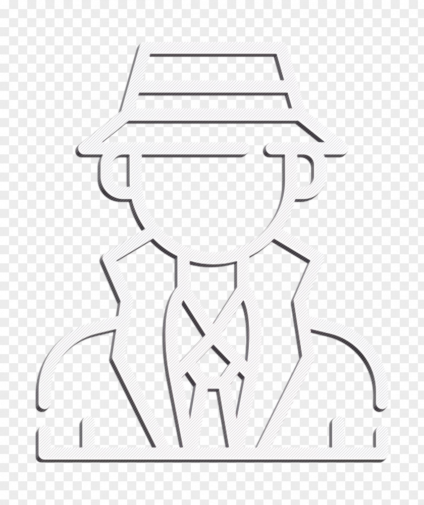 Private Detective Icon Agent PNG