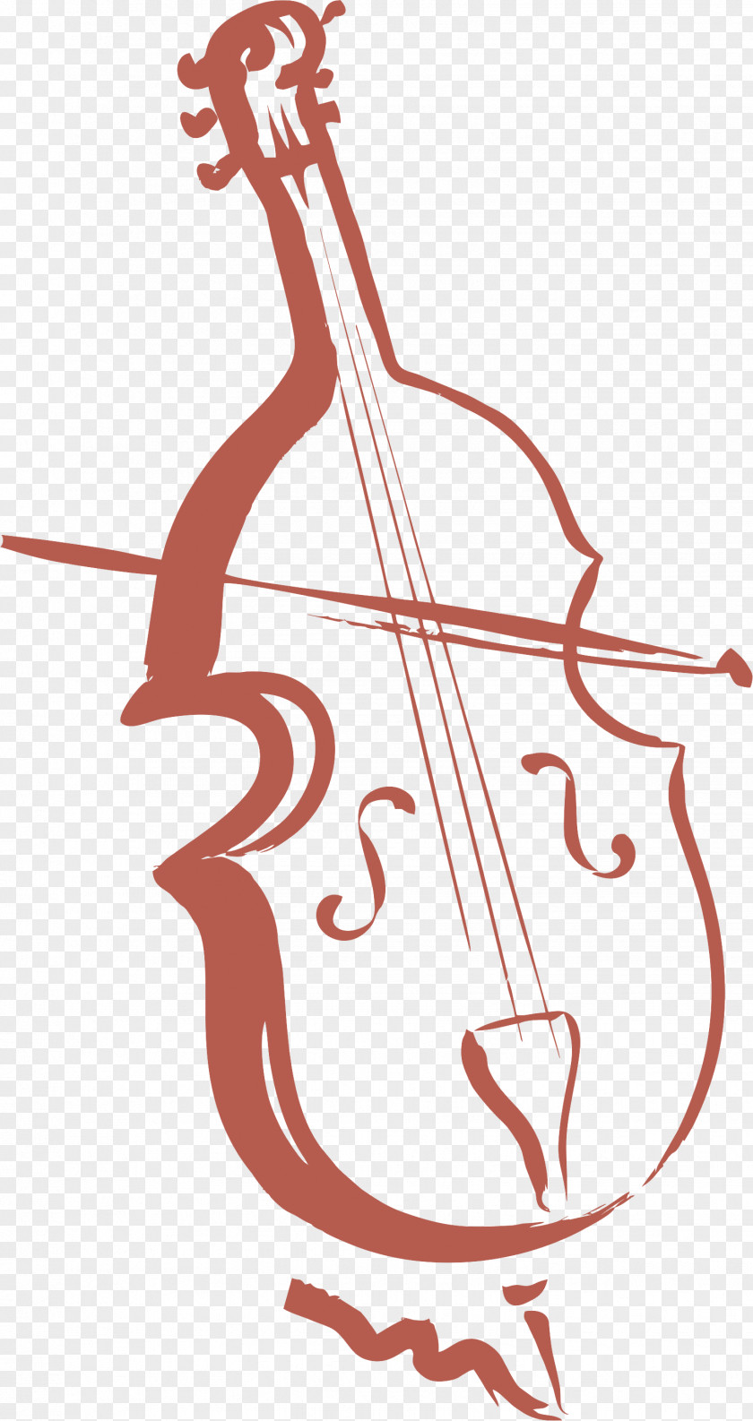 Violin Cello Technique Clip Art Illustration PNG