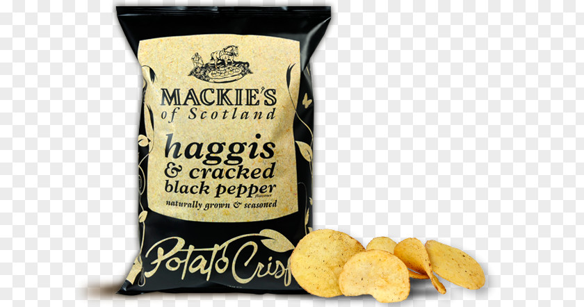 Crisp Taste Potato Chip Haggis Scottish Cuisine Scotch Whisky Mackie's PNG