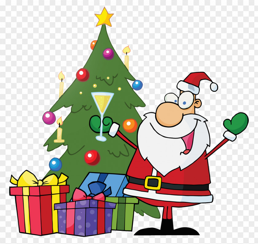 Dedicate Society Santa Claus Christmas Festival Clip Art PNG