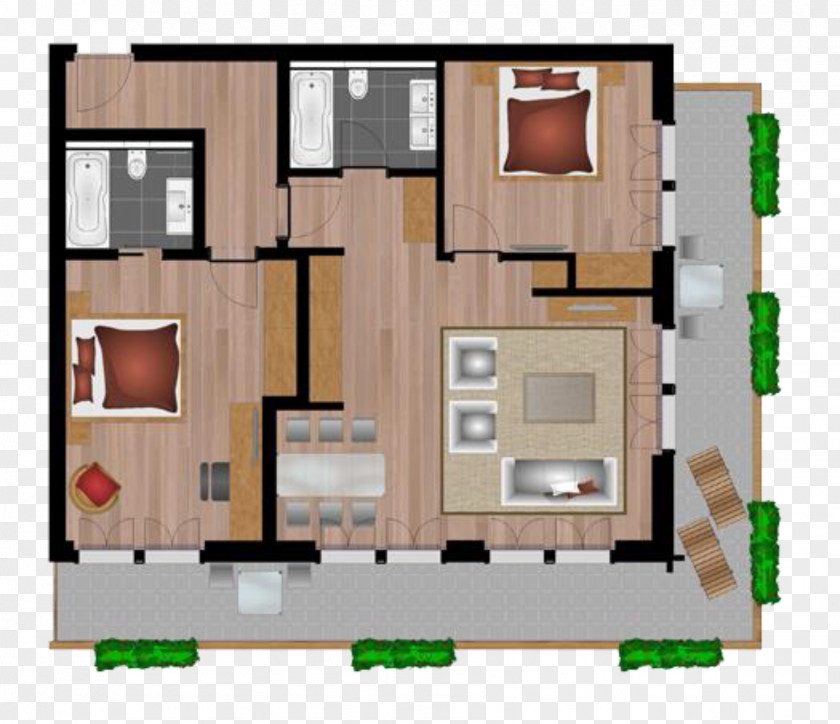 Design Floor Plan Property Square PNG