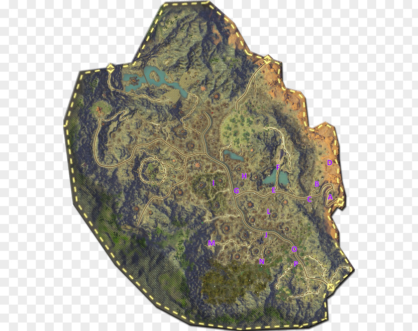 Telaraña Rift World Map Treasure PNG