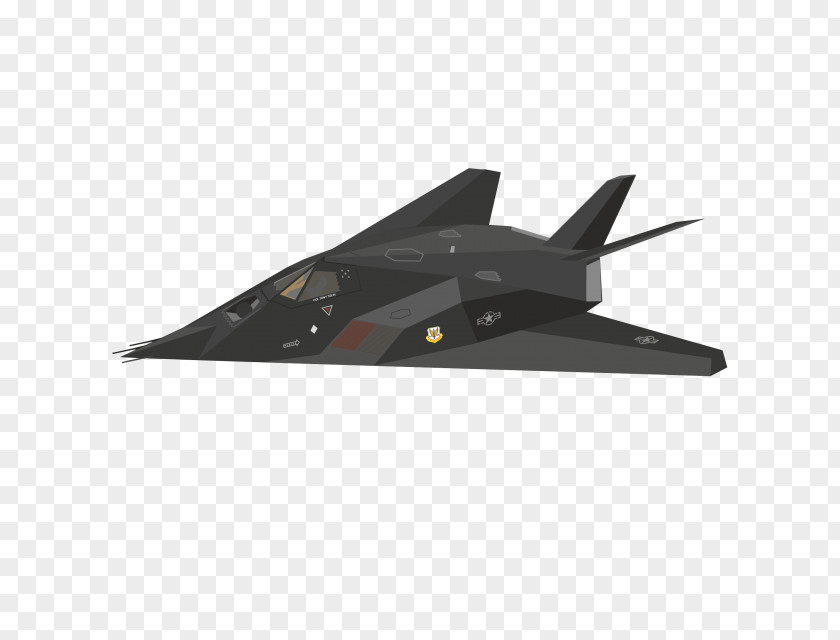 Aircraft Lockheed F-117 Nighthawk Fighter Air Force Stealth PNG