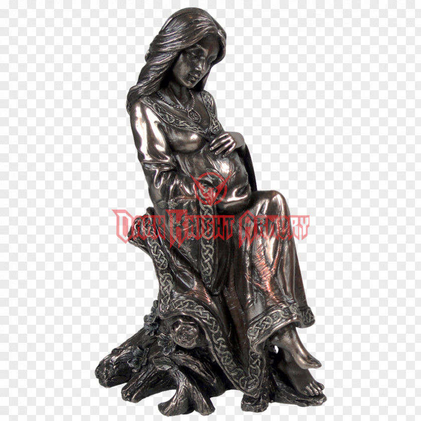 Goddess Triple Mother Statue Crone PNG