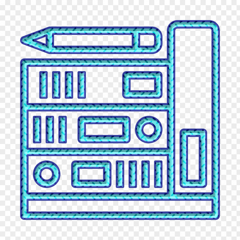 Rectangle Meter Folder Icon PNG