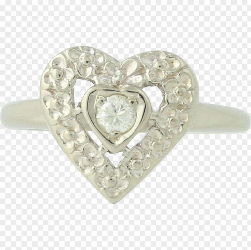 Ring Solitaire Gold Silver Diamond PNG