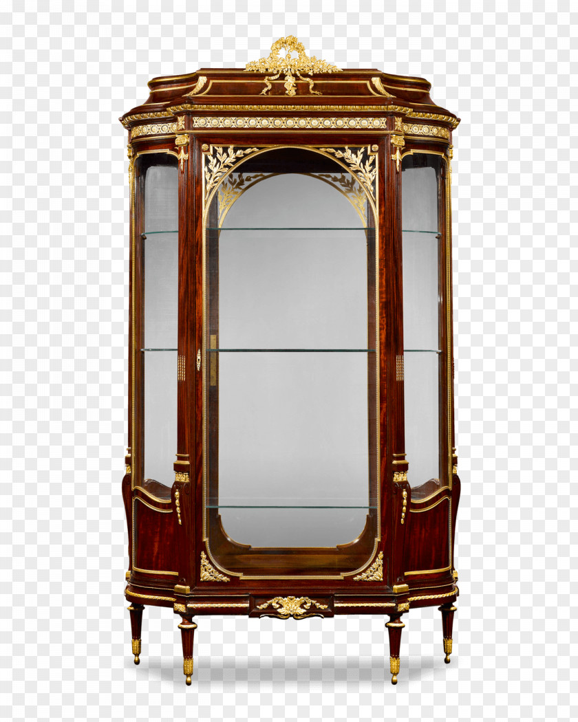 Table Antique Furniture Display Case Bookcase PNG