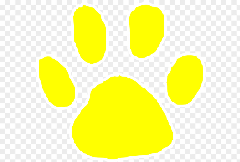 Tiger Paw Footprint Clip Art PNG