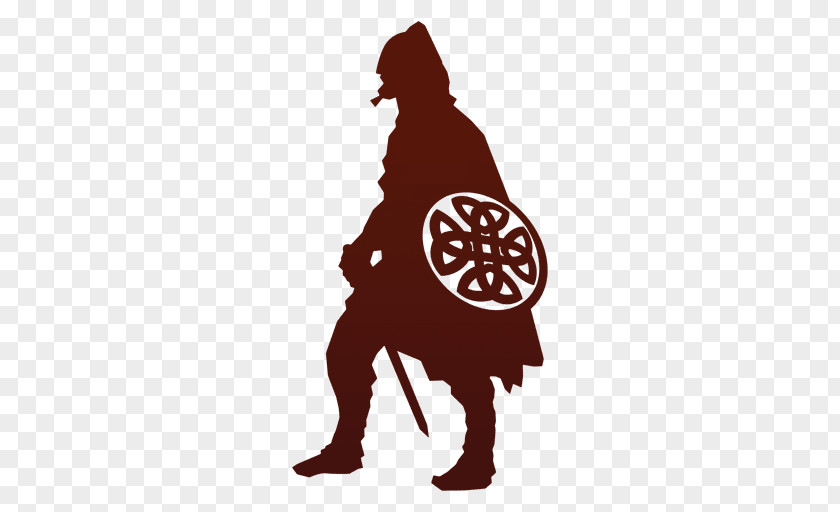 Warrior Silhouette Viking PNG
