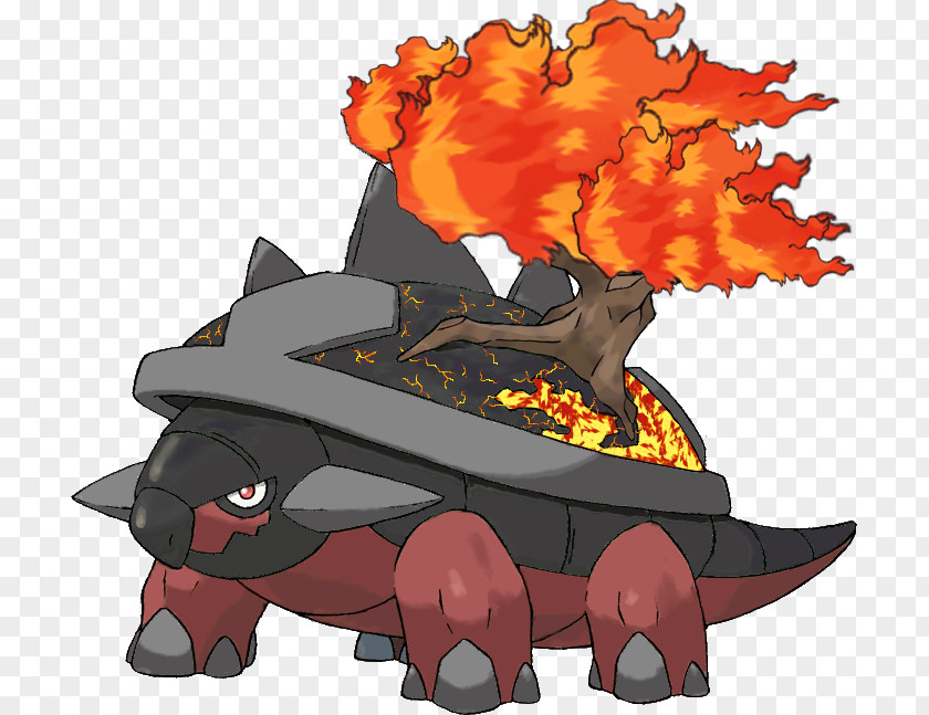 Devil Fire Torterra Pokémon Adventures Grotle Turtwig PNG