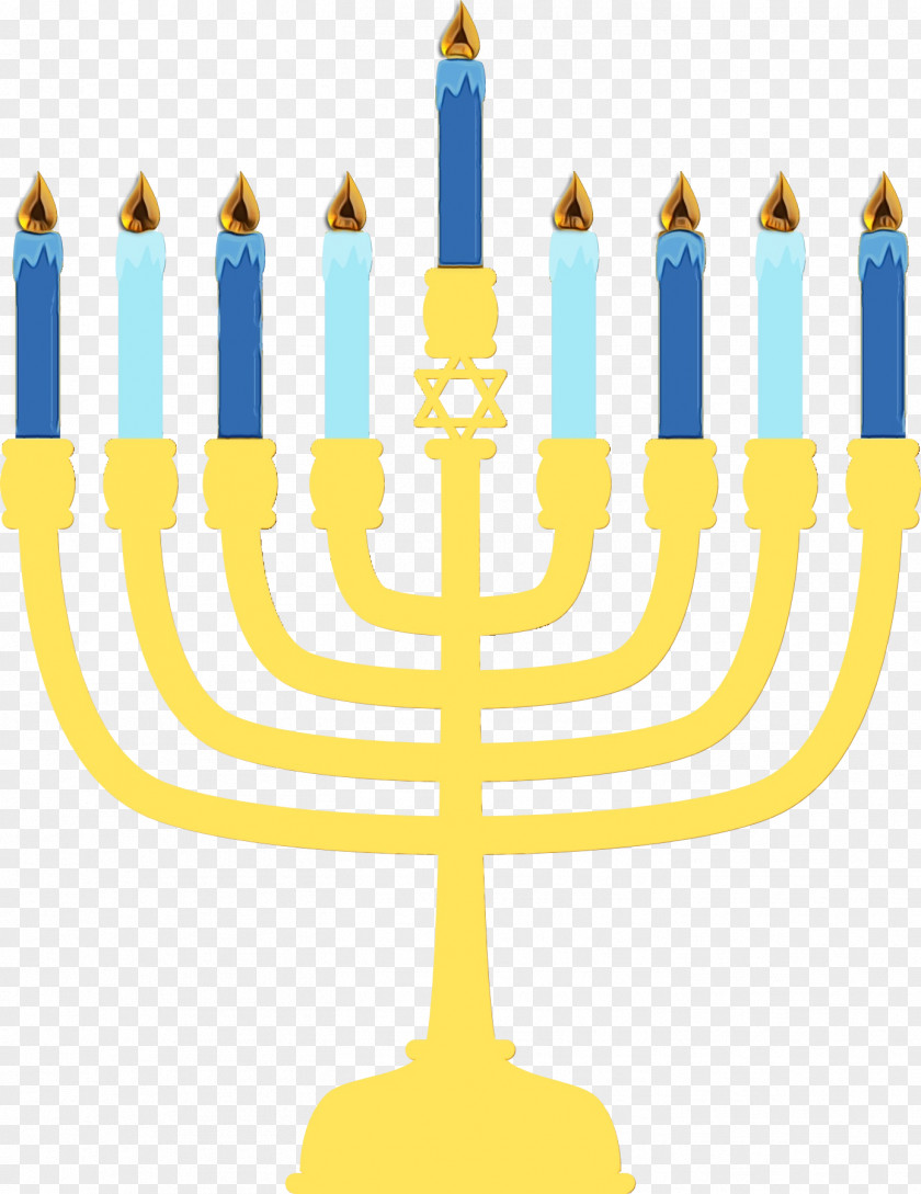 Hanukkah Menorah Dreidel Holiday Judaism PNG