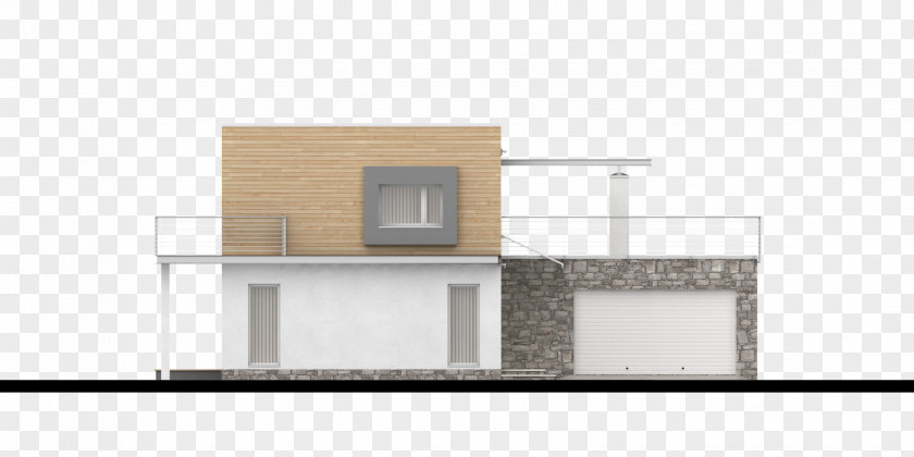 House Flat Roof Terrace Architecture PNG