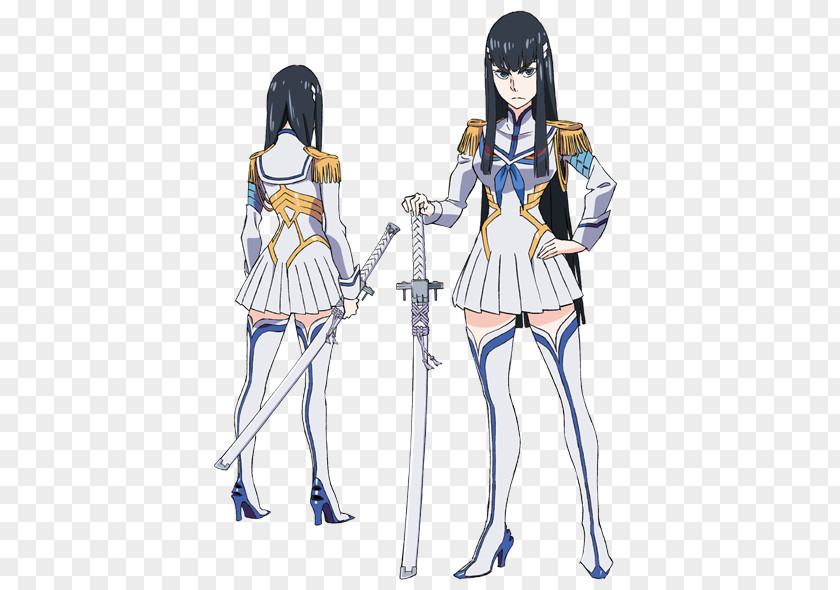 Student Council Satsuki Kiryuin Cosplay Costume Junketsu Clothing PNG