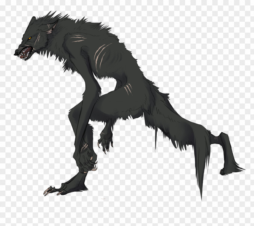 Werewolf Drawing DeviantArt Animation Monster PNG