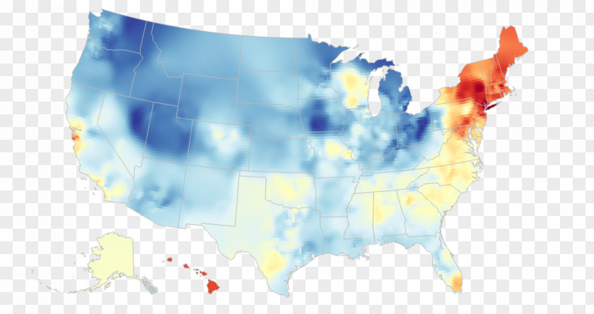 United States Blank Map PNG